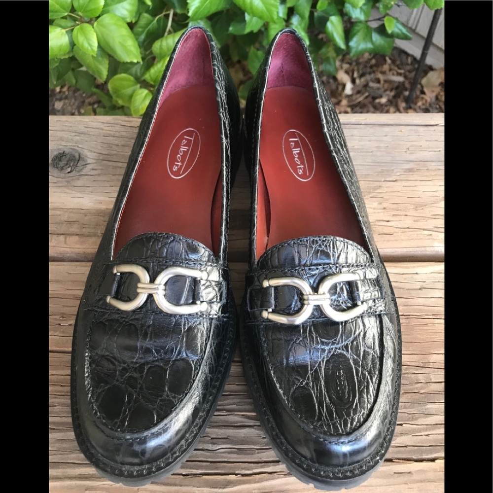 Reduced!! Talbots Black Loafer